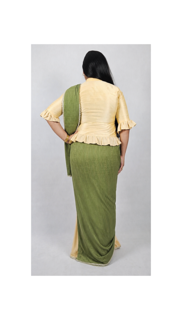 Maya- 1 bottom and 2 pallu saree (2 looks)
