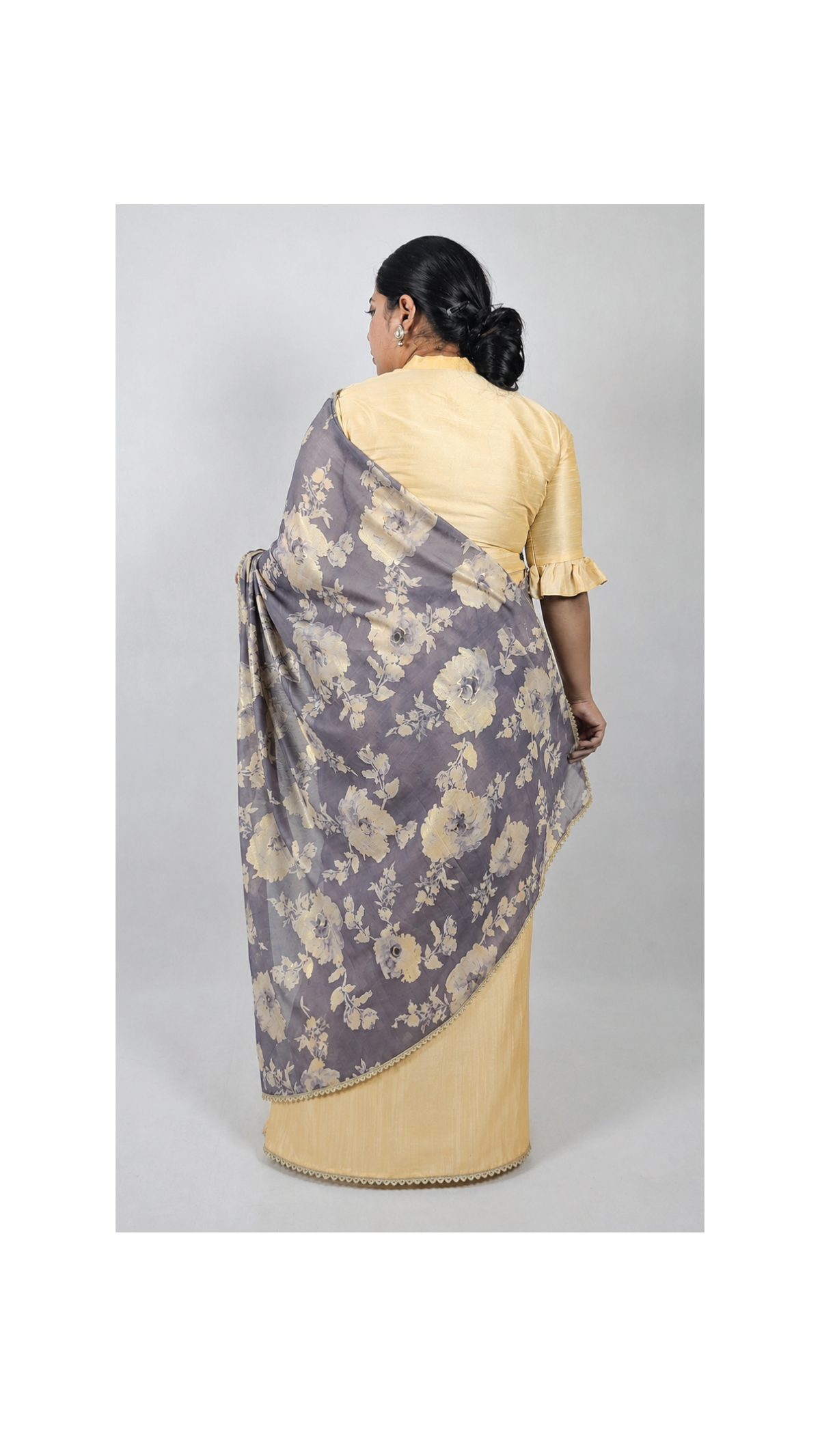 Maya- 1 bottom and 2 pallu saree (2 looks) - Image 10