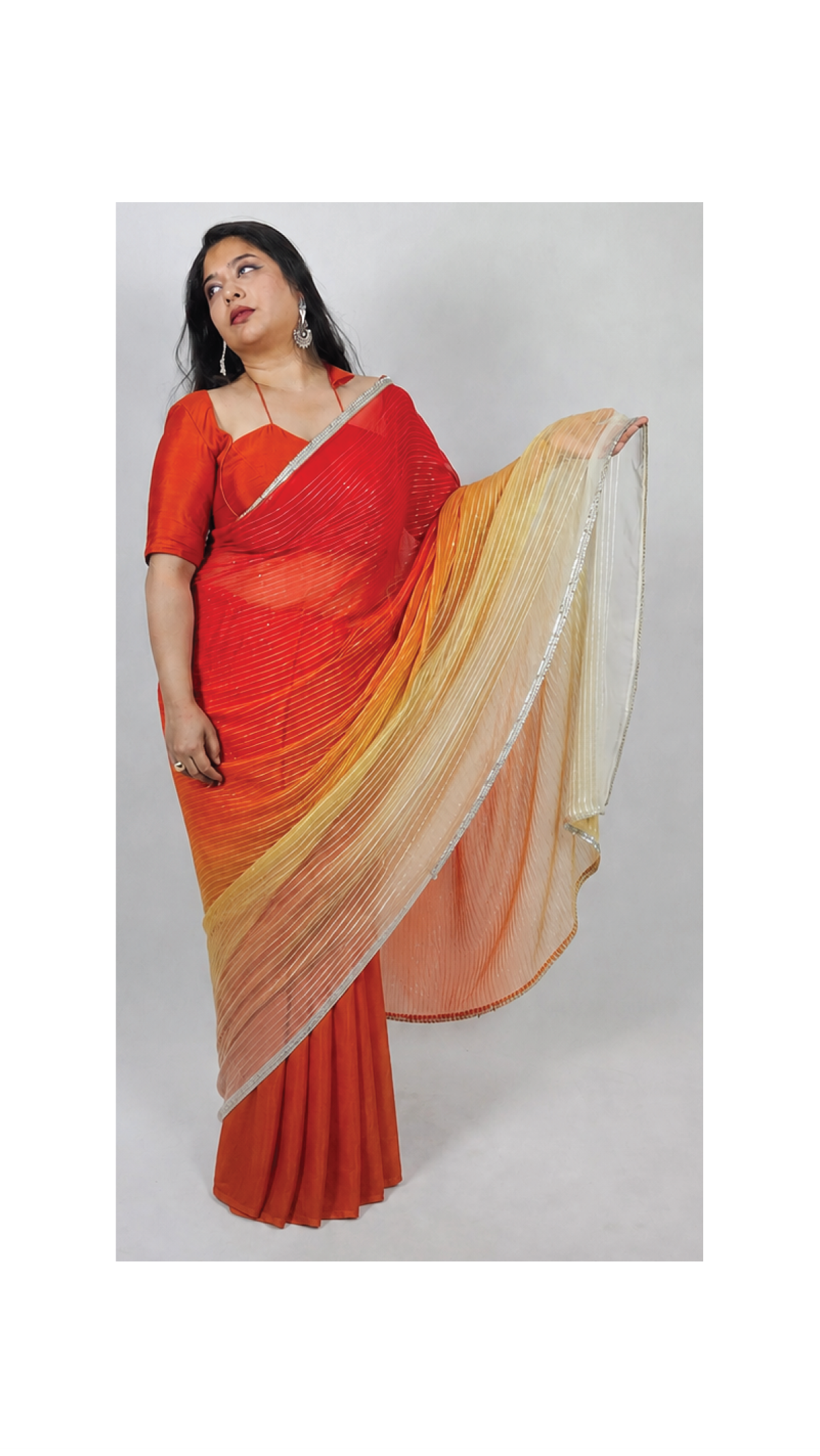 Rangini-1 Bottom and 3 pallus (3 looks) - Image 2