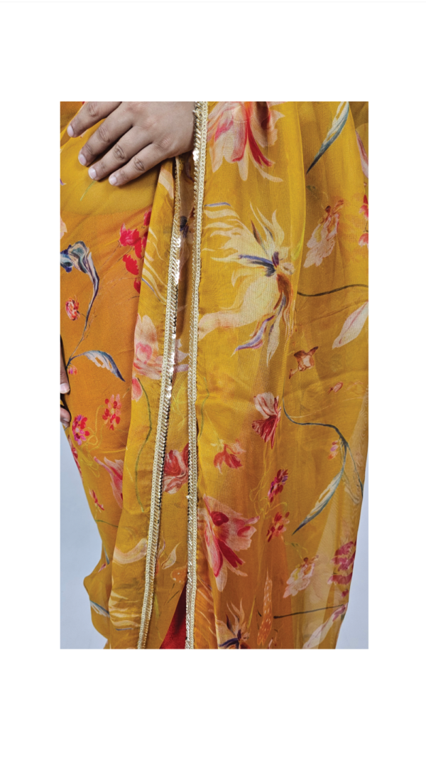 Rangini-1 Bottom and 3 pallus (3 looks)