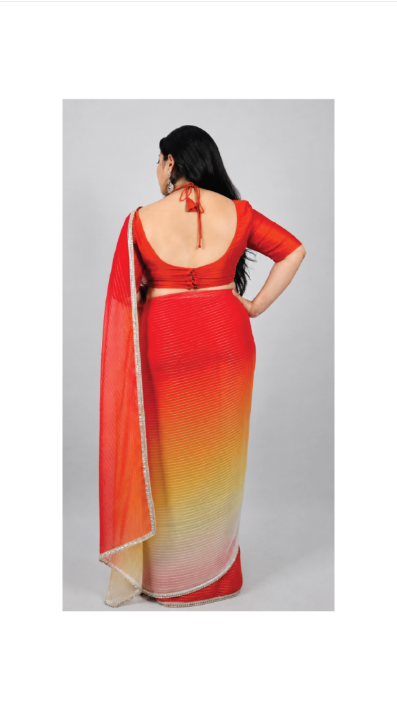 Rangini-1 Bottom and 3 pallus (3 looks)