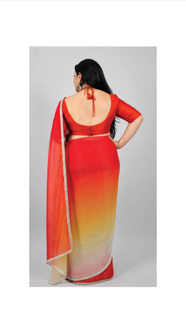 Rangini-1 Bottom and 3 pallus (3 looks)