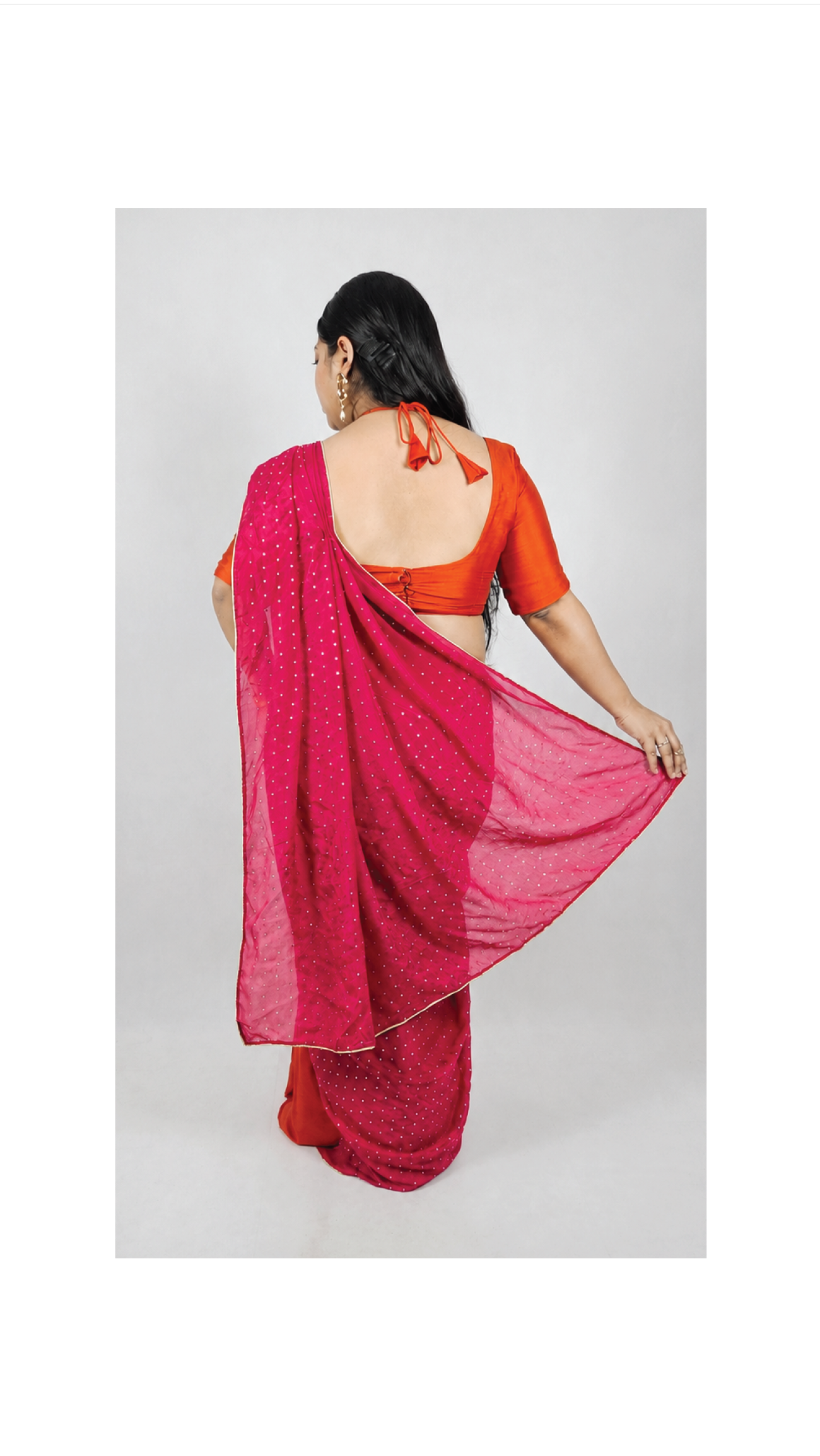 Rangini-1 Bottom and 3 pallus (3 looks) - Image 13