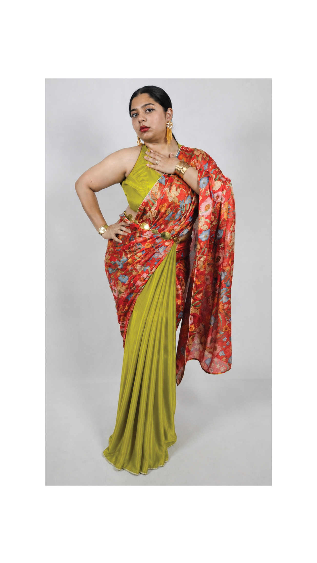 Vasanti- 2 Bottoms and 2 pallus (8 Looks) - Image 4