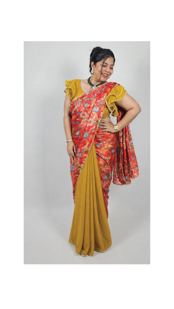 Vasanti- 2 Bottoms and 2 pallus (8 Looks)