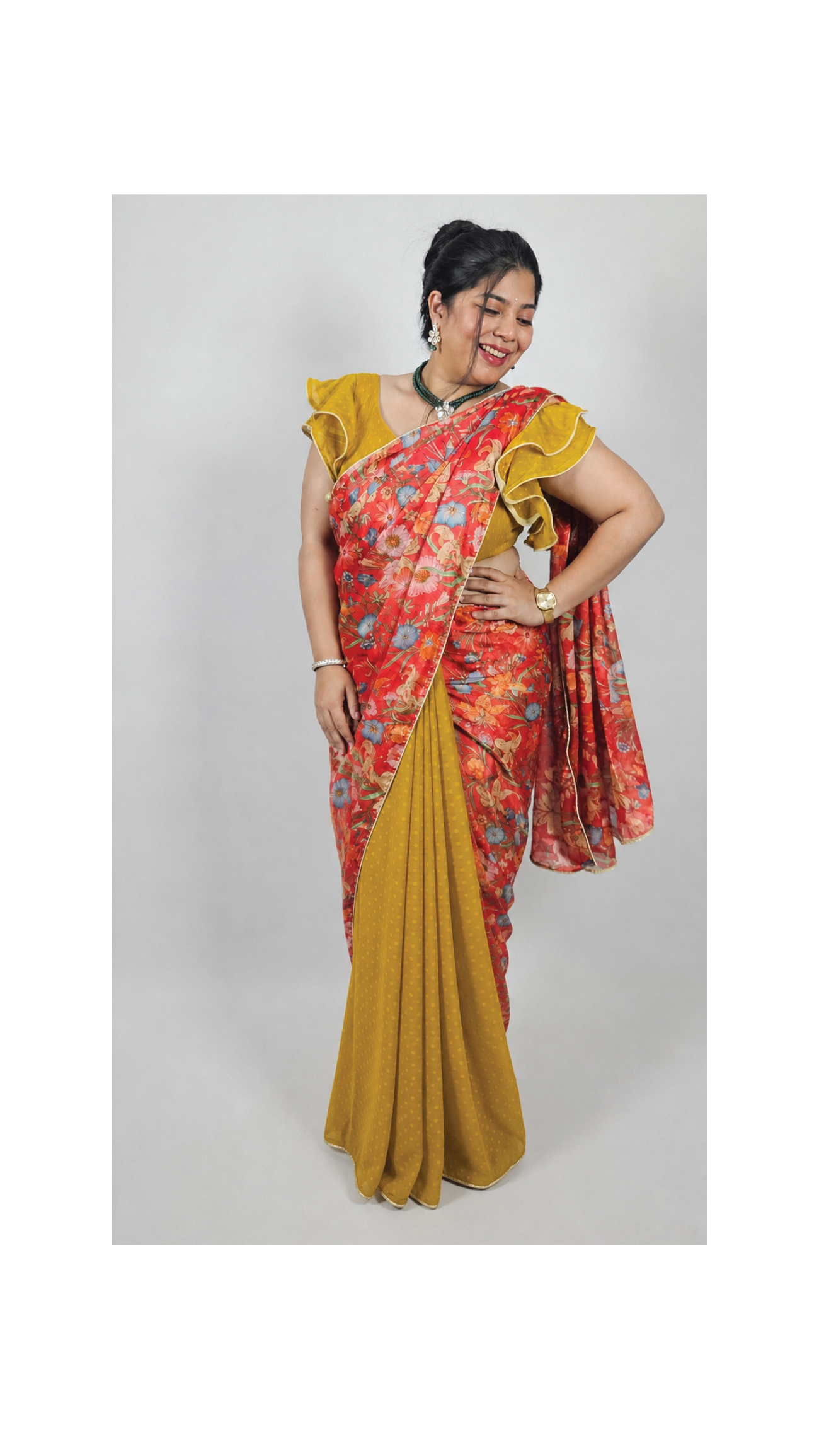 Vasanti- 2 Bottoms and 2 pallus (8 Looks) - Image 10