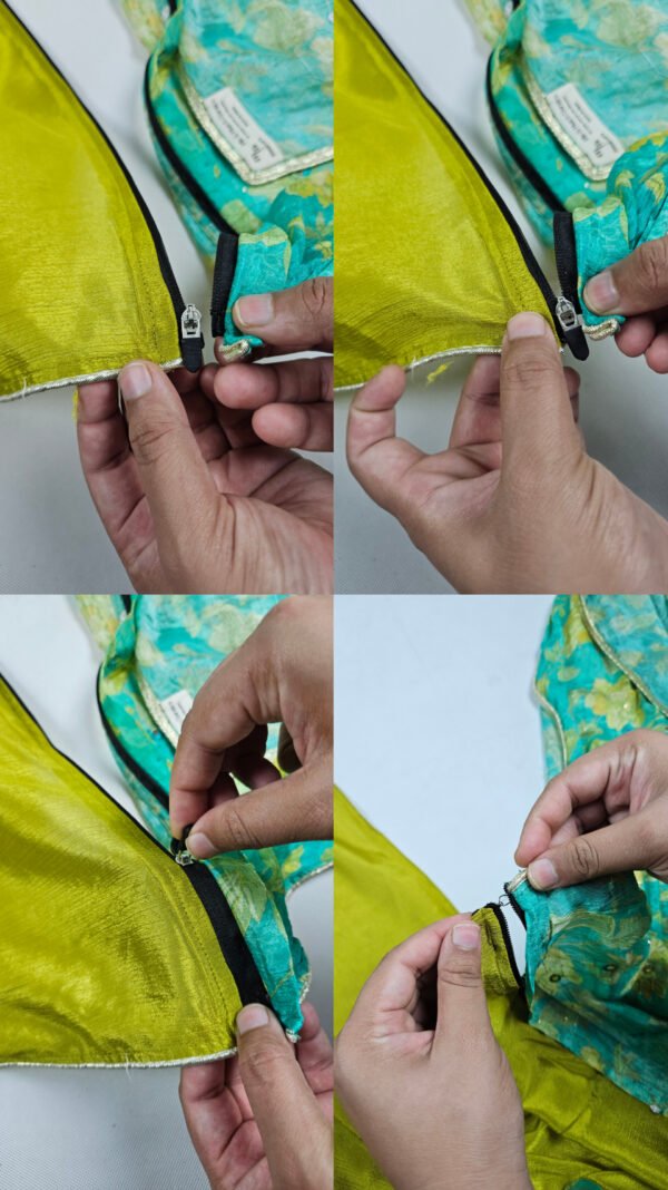 Vasanti- 2 Bottoms :2 pallus :2 Blouses (8 Looks)