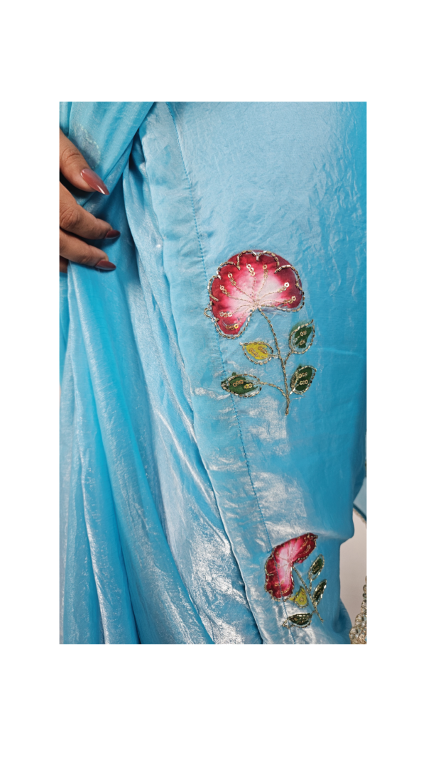 Zariya-1 bottom and 2 pallu saree (2 Looks)